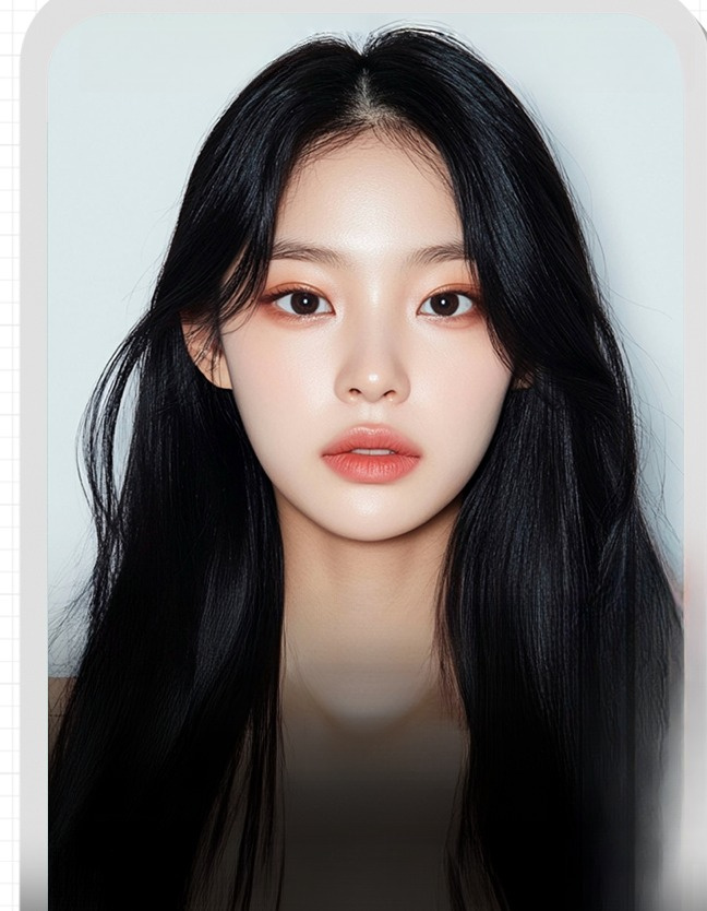 ภาพนางแบบบนหน้าจอ Instagram Live ที่แสดงผลลัพธ์ Ten Minute Natural Adhesion