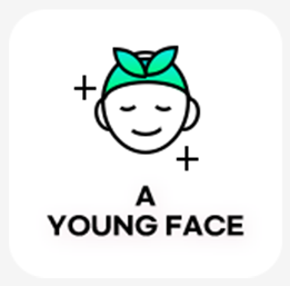 A YOUNG FACE — ดวงตาสดใสและใบหน้าดูอ่อนเยาว์