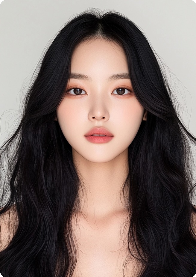 H-Mihak ศัลยกรรมจมูกแบบไม่ใช้วัสดุเสริมเทียม — นางแบบที่มีไลน์จมูกเป็นธรรมชาติ